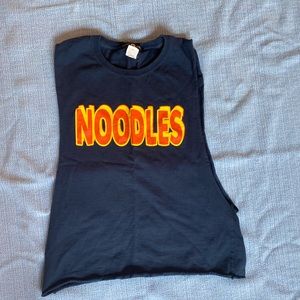 Graphic Muscle Tee—“Noodles”